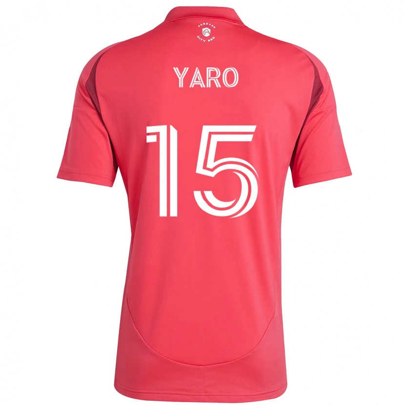 Danxen Kinder Joshua Yaro #15 Magenta Weiß Heimtrikot Trikot 2025/26 T-Shirt Österreich