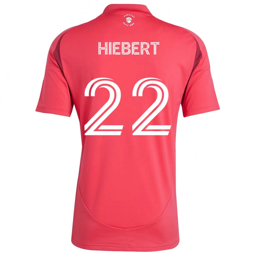 Danxen Kinder Kyle Hiebert #22 Magenta Weiß Heimtrikot Trikot 2025/26 T-Shirt Österreich
