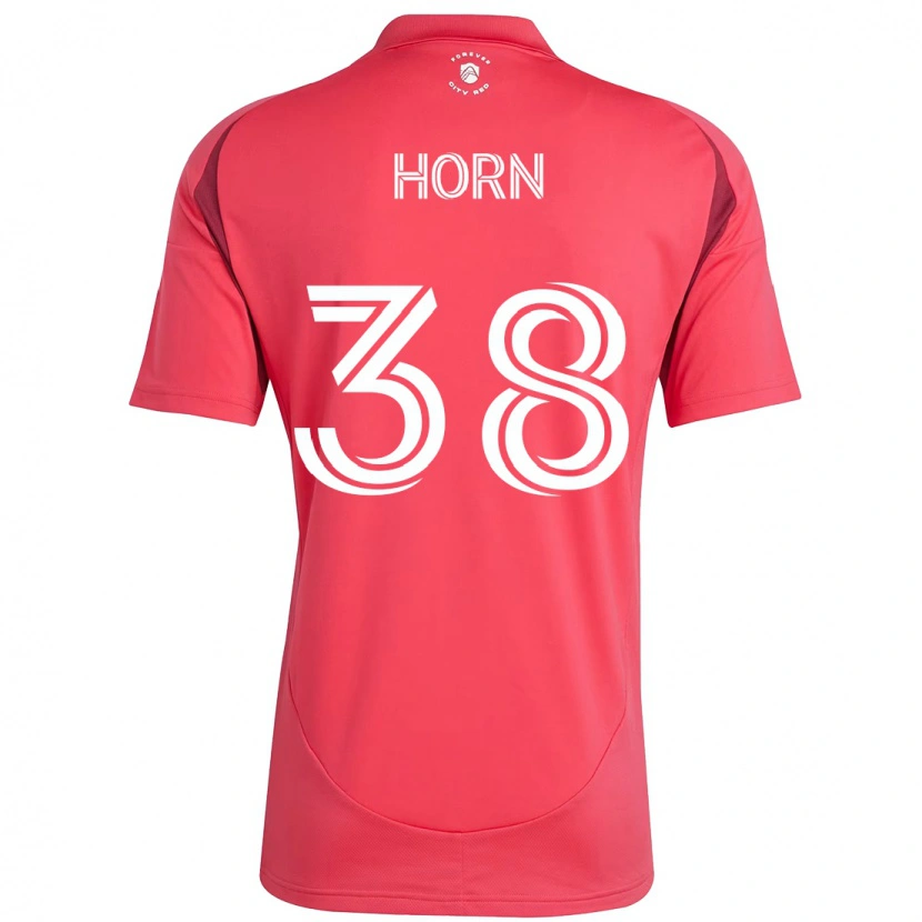 Danxen Kinder Jannes Horn #38 Magenta Weiß Heimtrikot Trikot 2025/26 T-Shirt Österreich