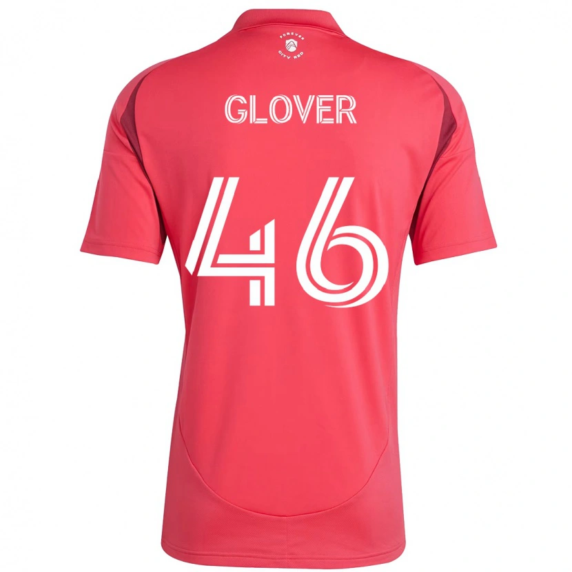 Danxen Kinder Caden Glover #46 Magenta Weiß Heimtrikot Trikot 2025/26 T-Shirt Österreich