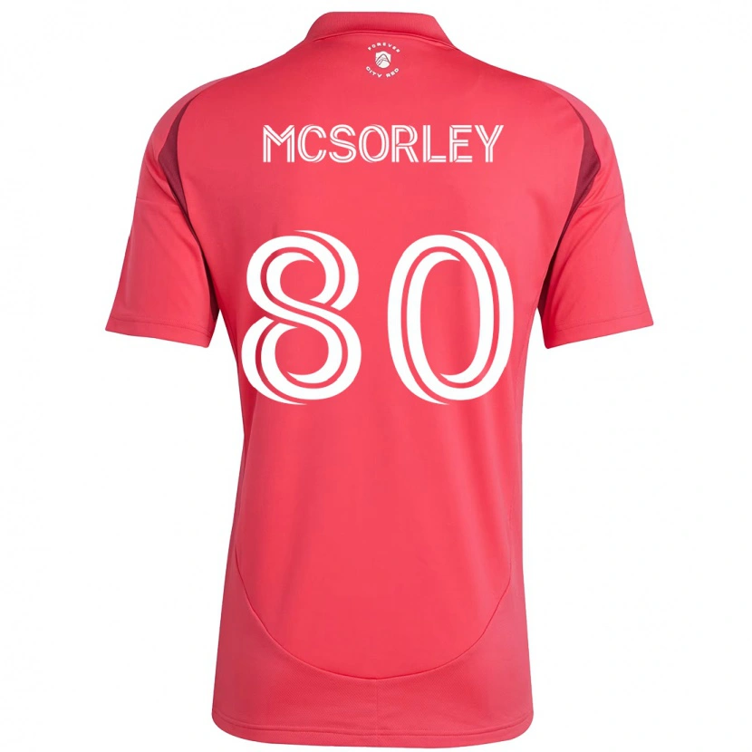 Danxen Kinder Brendan Mcsorley #80 Magenta Weiß Heimtrikot Trikot 2025/26 T-Shirt Österreich