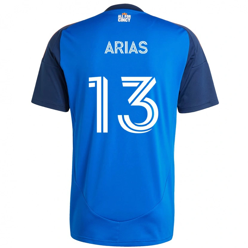 Danxen Kinder Santiago Arias #13 Dunkelblau Orange Heimtrikot Trikot 2025/26 T-Shirt Österreich