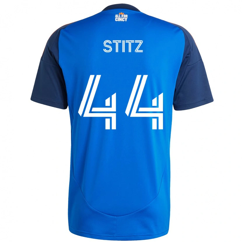 Danxen Kinder Ben Stitz #44 Dunkelblau Orange Heimtrikot Trikot 2025/26 T-Shirt Österreich