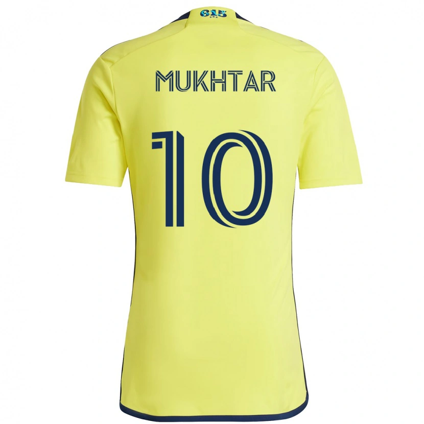 Danxen Kinder Hany Mukhtar #10 Gelb Marineblau Heimtrikot Trikot 2025/26 T-Shirt Österreich