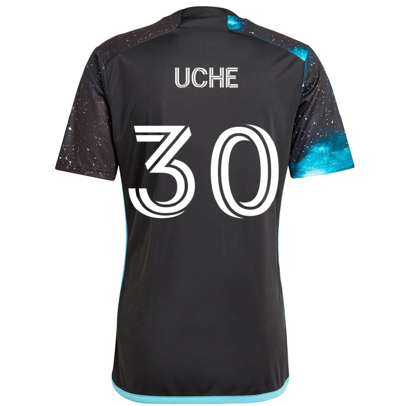 Danxen Kinder Cc Uche #30 Schwarz Blau Heimtrikot Trikot 2025/26 T-Shirt Österreich