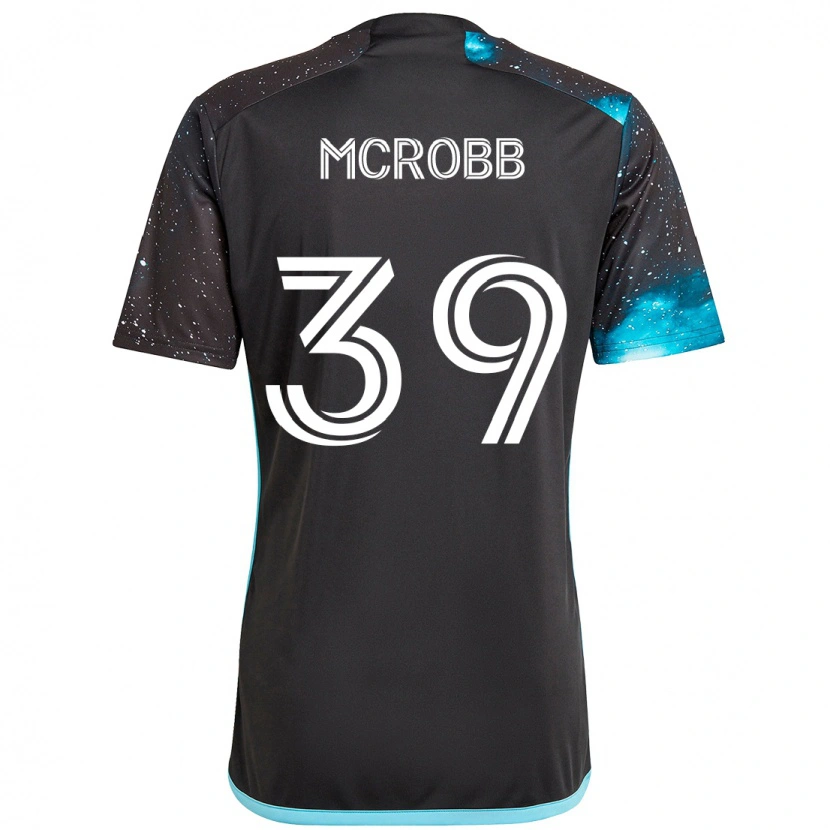 Danxen Kinder Finn Mcrobb #39 Schwarz Blau Heimtrikot Trikot 2025/26 T-Shirt Österreich