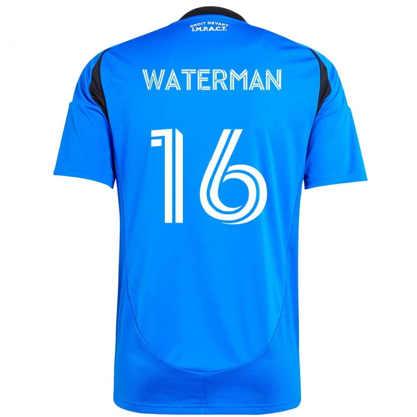 Danxen Kinder Joel Waterman #16 Dunkelblau Schwarz Heimtrikot Trikot 2025/26 T-Shirt Österreich