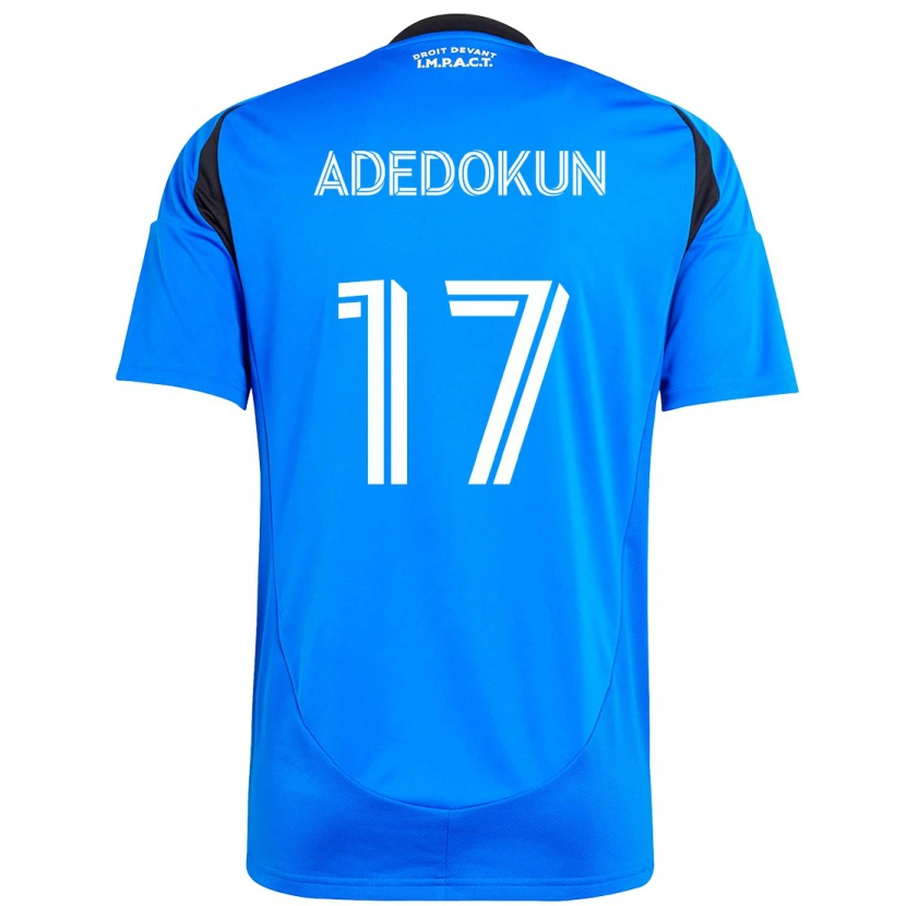 Danxen Kinder Michael Adedokun #17 Dunkelblau Schwarz Heimtrikot Trikot 2025/26 T-Shirt Österreich