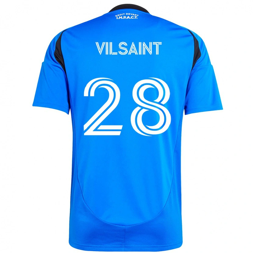 Danxen Kinder Jules-Anthony Vilsaint #28 Dunkelblau Schwarz Heimtrikot Trikot 2025/26 T-Shirt Österreich