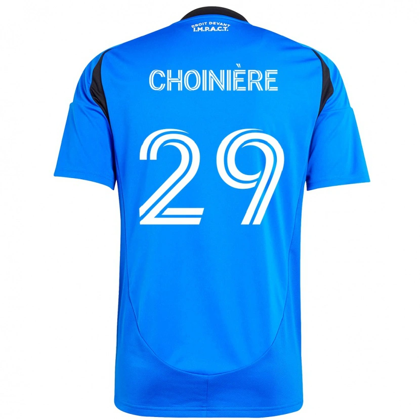 Danxen Kinder Mathieu Choinière #29 Dunkelblau Schwarz Heimtrikot Trikot 2025/26 T-Shirt Österreich