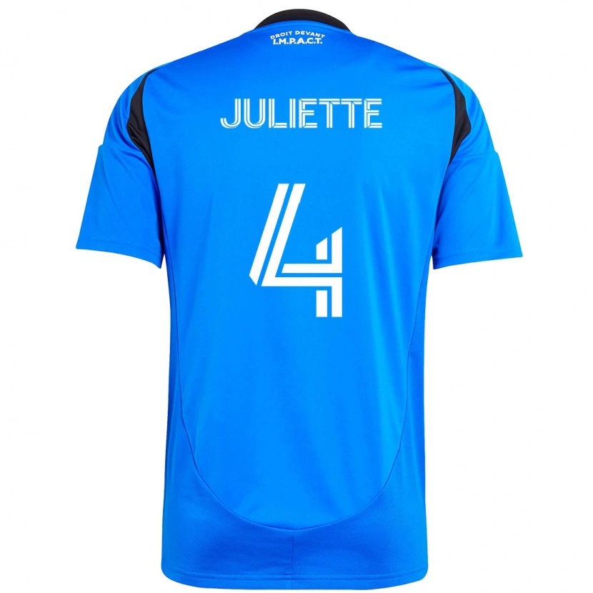 Danxen Kinder Perreault Juliette #4 Dunkelblau Schwarz Heimtrikot Trikot 2025/26 T-Shirt Österreich