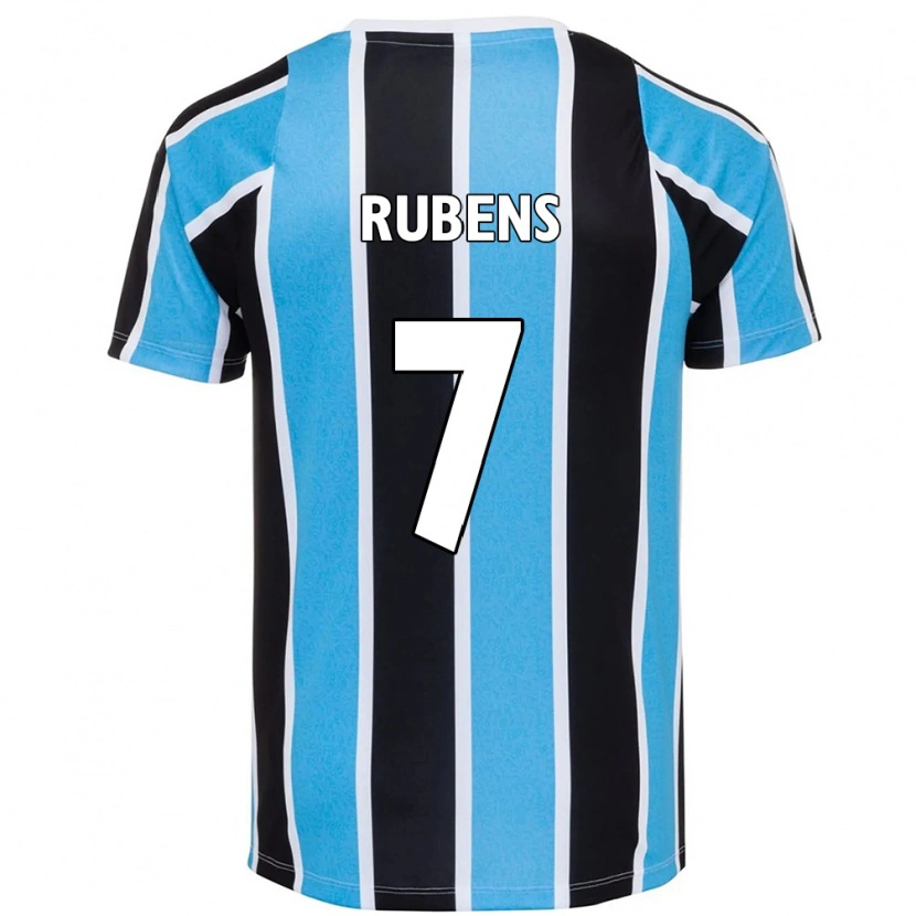 Danxen Kinder Rubens #7 Blau Schwarz Weiß Heimtrikot Trikot 2025/26 T-Shirt Österreich