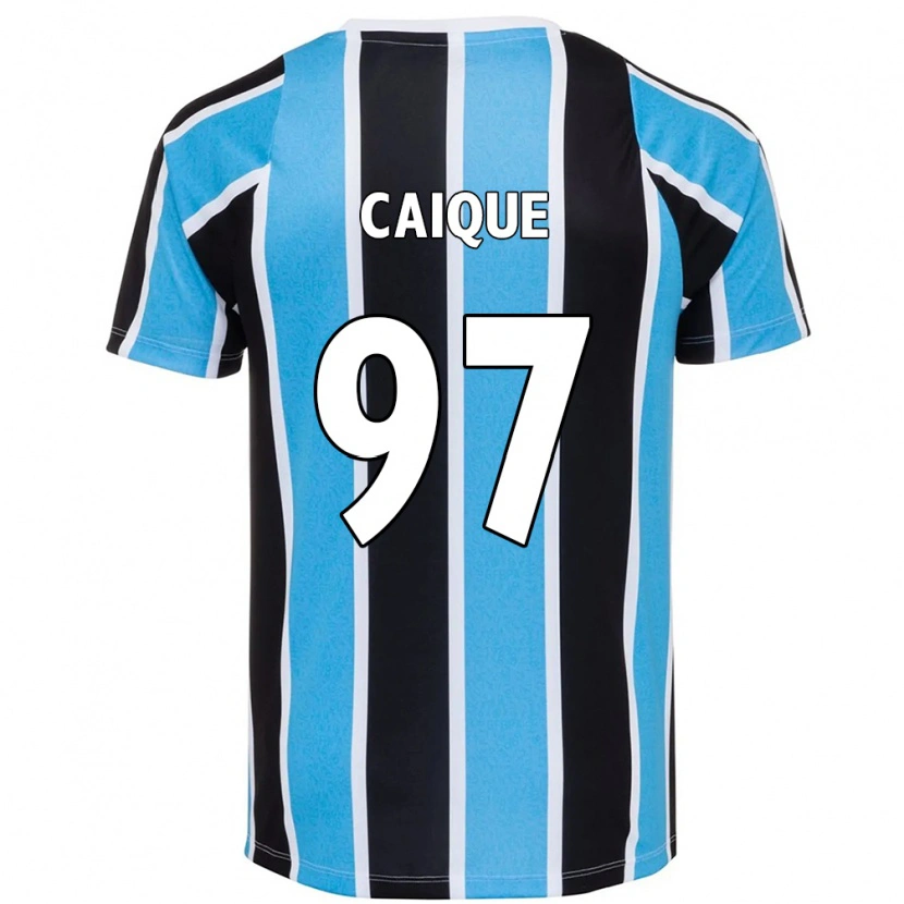 Danxen Kinder Caíque #97 Blau Schwarz Weiß Heimtrikot Trikot 2025/26 T-Shirt Österreich