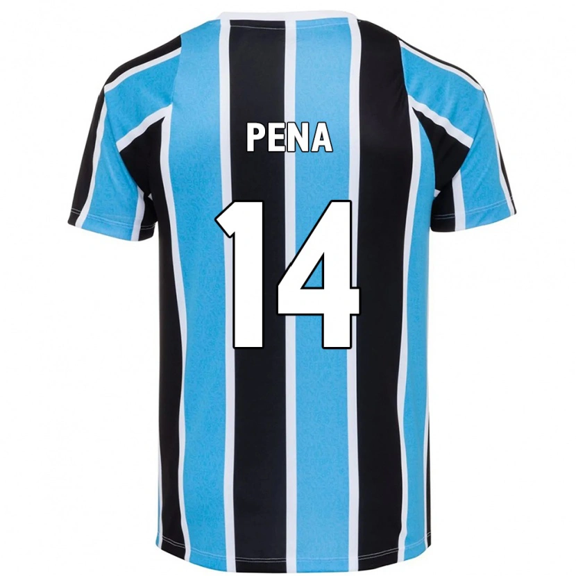 Danxen Kinder Jessica Peña #14 Blau Schwarz Weiß Heimtrikot Trikot 2025/26 T-Shirt Österreich