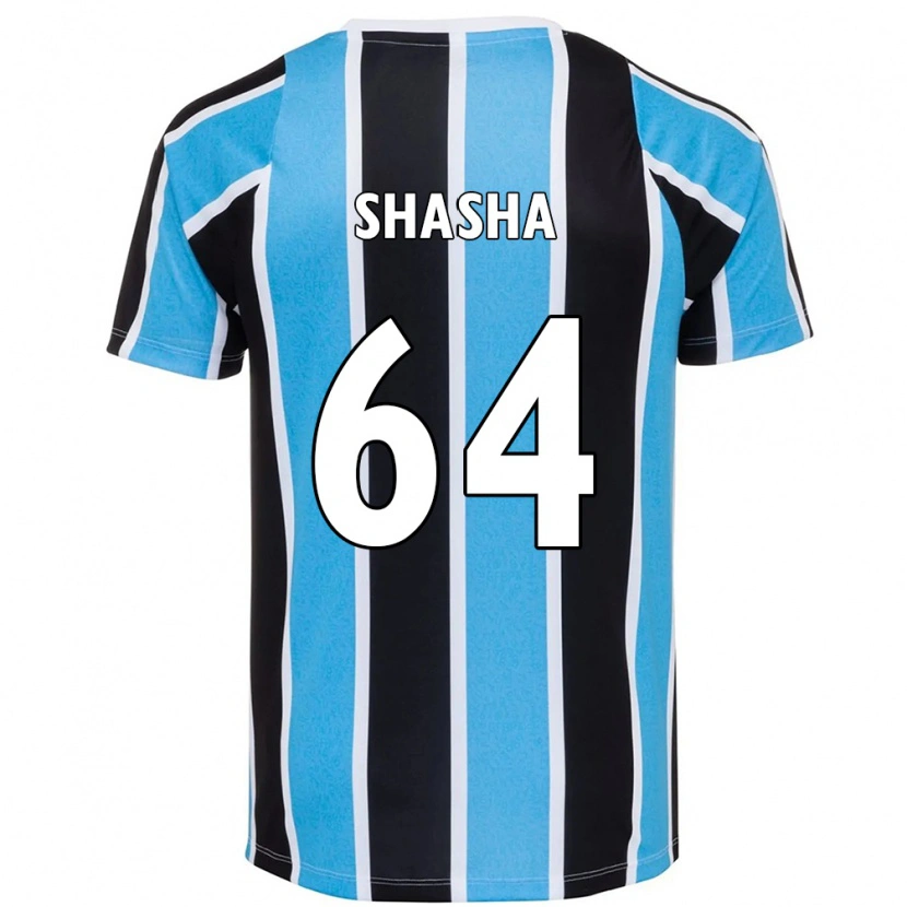 Danxen Kinder Shashá #64 Blau Schwarz Weiß Heimtrikot Trikot 2025/26 T-Shirt Österreich