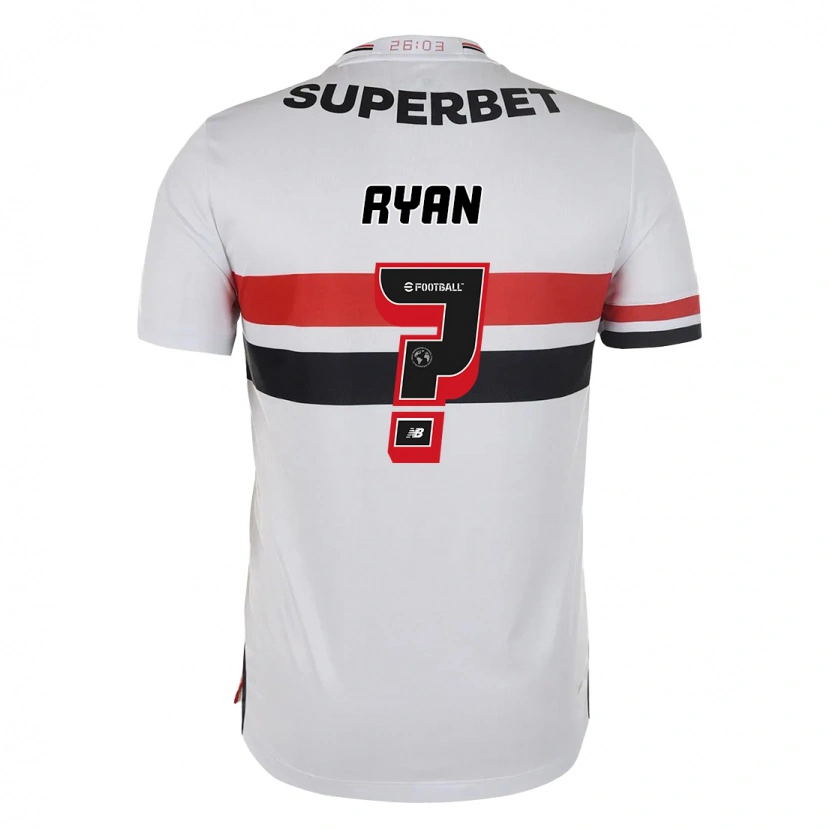 Danxen Kinder Ryan #0 Rot Schwarz Weiß Heimtrikot Trikot 2025/26 T-Shirt Österreich