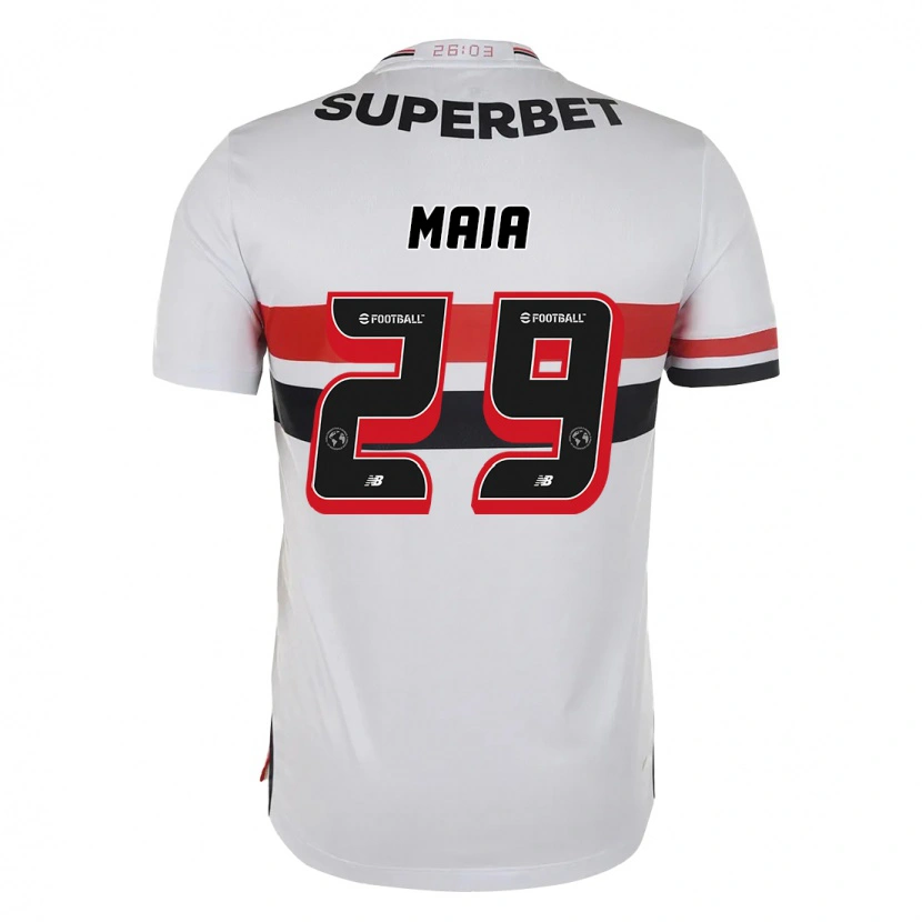 Danxen Kinder Pablo Maia #29 Rot Schwarz Weiß Heimtrikot Trikot 2025/26 T-Shirt Österreich