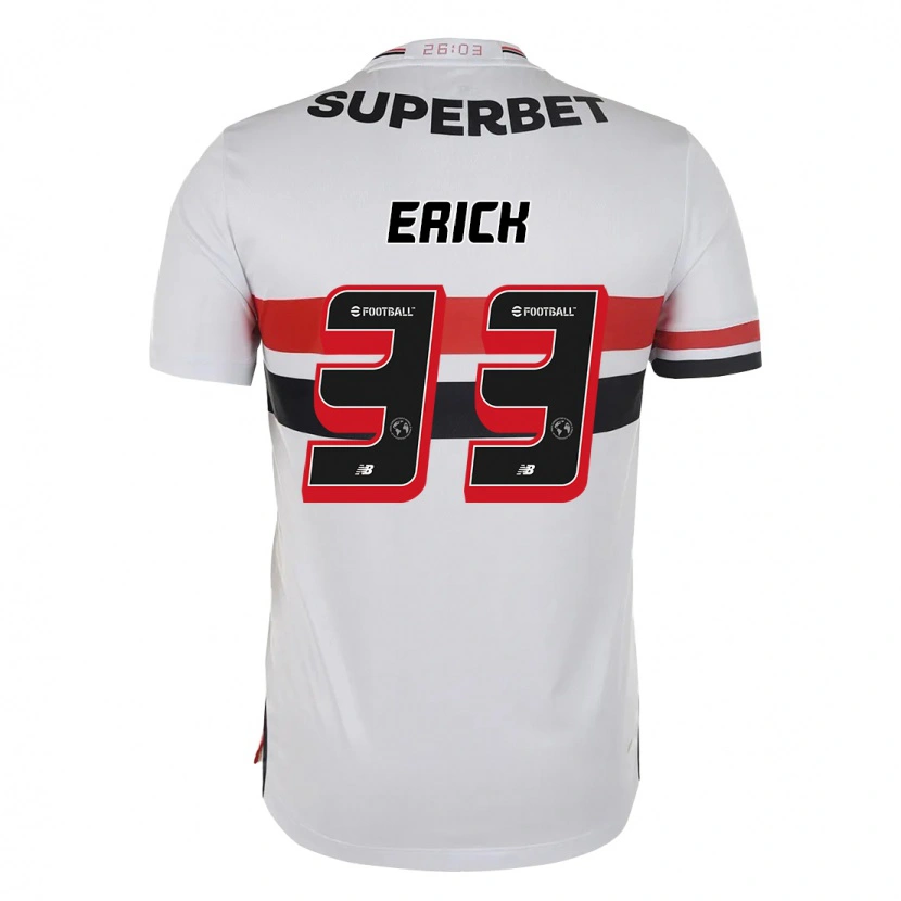 Danxen Kinder Erick #33 Rot Schwarz Weiß Heimtrikot Trikot 2025/26 T-Shirt Österreich