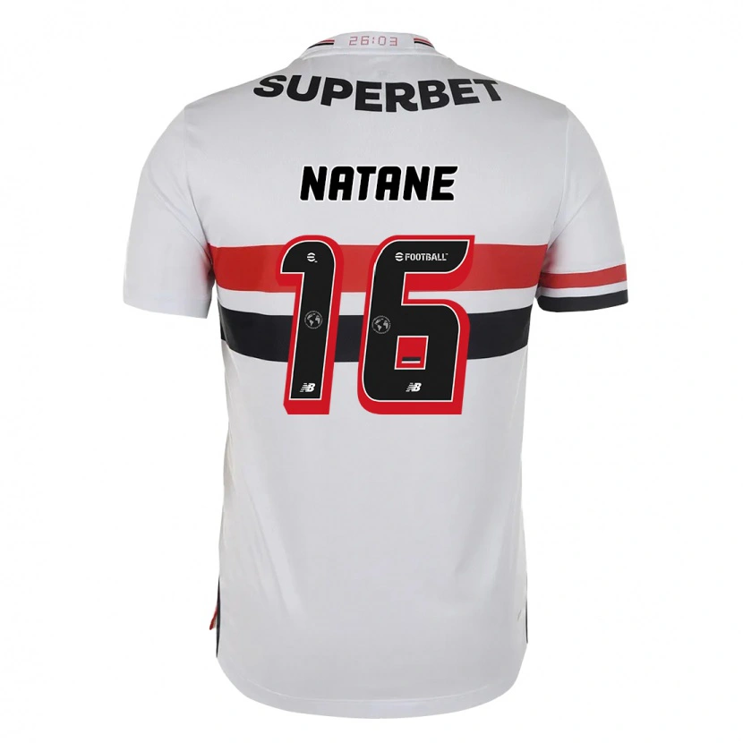 Danxen Kinder Natane #16 Rot Schwarz Weiß Heimtrikot Trikot 2025/26 T-Shirt Österreich