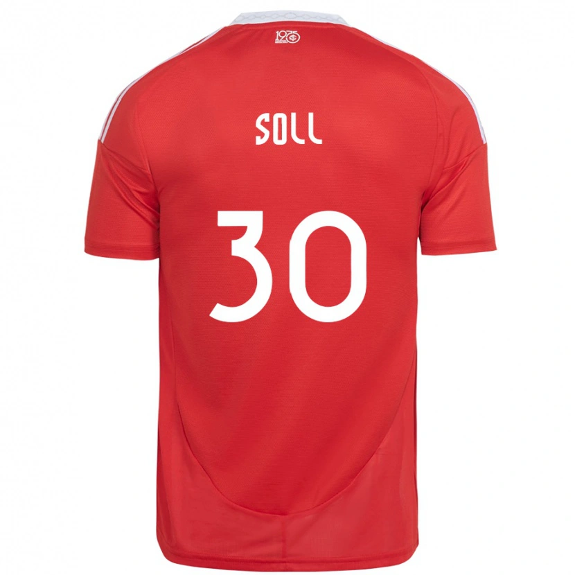 Danxen Kinder Soll #30 Rot Weiß Heimtrikot Trikot 2025/26 T-Shirt Österreich
