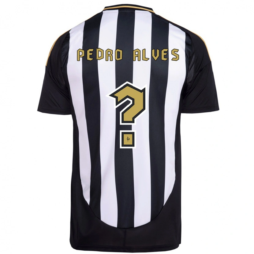 Danxen Kinder Pedro Alves #0 Weiß Schwarz Heimtrikot Trikot 2025/26 T-Shirt Österreich