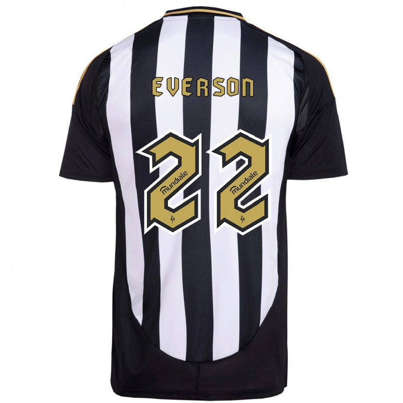 Danxen Kinder Everson #22 Weiß Schwarz Heimtrikot Trikot 2025/26 T-Shirt Österreich