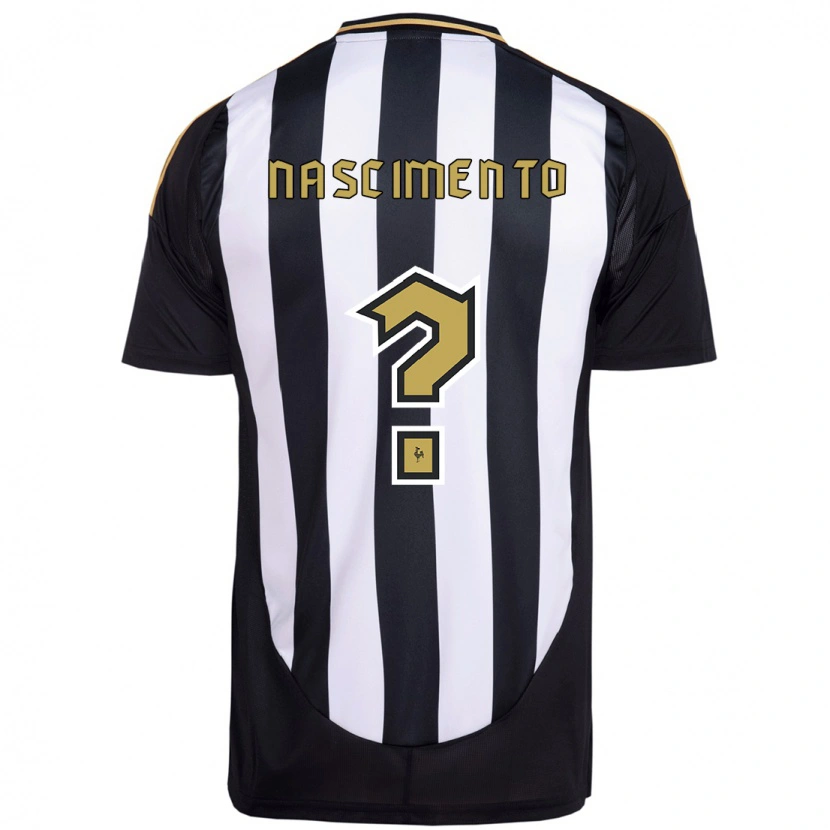 Danxen Kinder Ruan Nascimento #0 Weiß Schwarz Heimtrikot Trikot 2025/26 T-Shirt Österreich