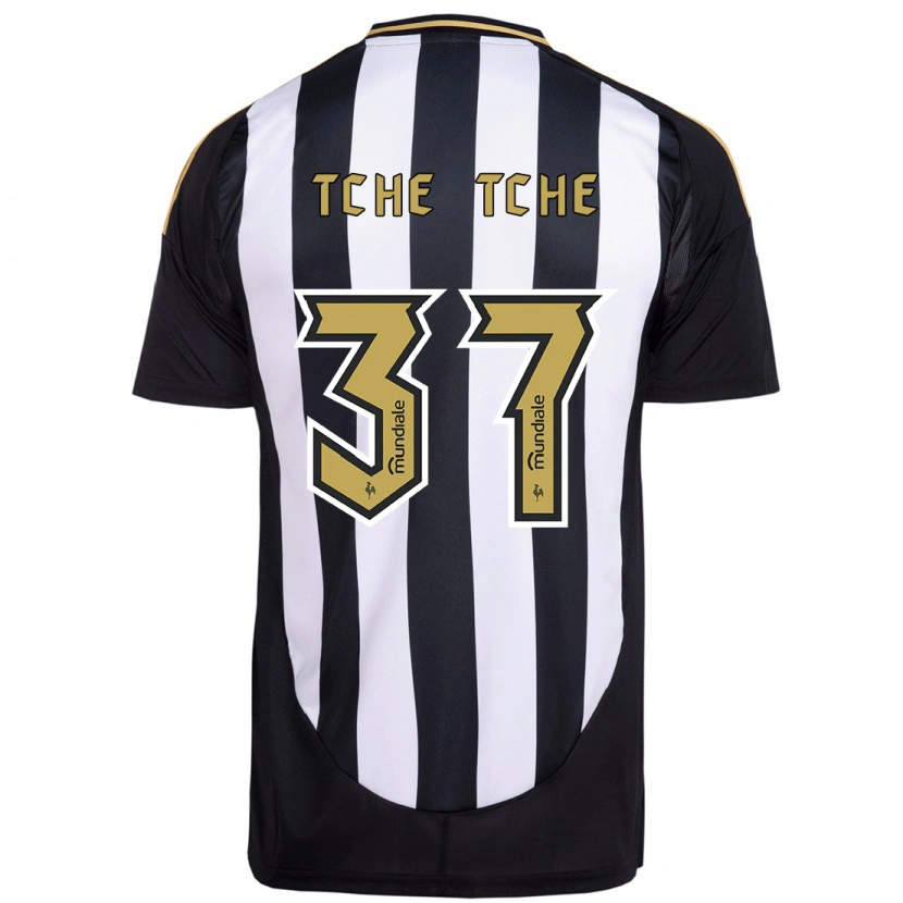 Danxen Kinder Tche Tche #37 Weiß Schwarz Heimtrikot Trikot 2025/26 T-Shirt Österreich