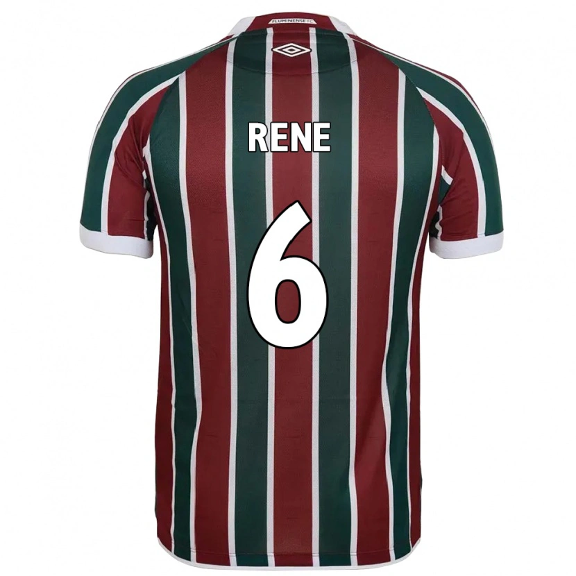 Danxen Kinder Renê #6 Grün Kastanienbraun Weiß Heimtrikot Trikot 2025/26 T-Shirt Österreich