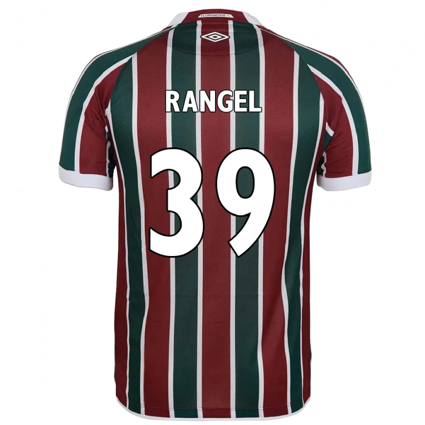 Danxen Kinder Pedro Rangel #39 Grün Kastanienbraun Weiß Heimtrikot Trikot 2025/26 T-Shirt Österreich