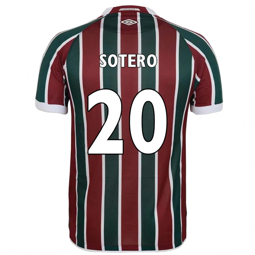 Danxen Kinder Kamilla Sotero #20 Grün Kastanienbraun Weiß Heimtrikot Trikot 2025/26 T-Shirt Österreich