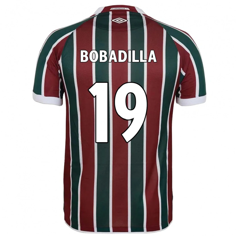 Danxen Kinder Raul Bobadilla #19 Grün Kastanienbraun Weiß Heimtrikot Trikot 2025/26 T-Shirt Österreich