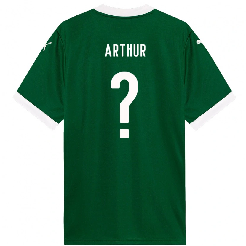 Danxen Kinder Luis Arthur #0 Grün Weiß Heimtrikot Trikot 2025/26 T-Shirt Österreich