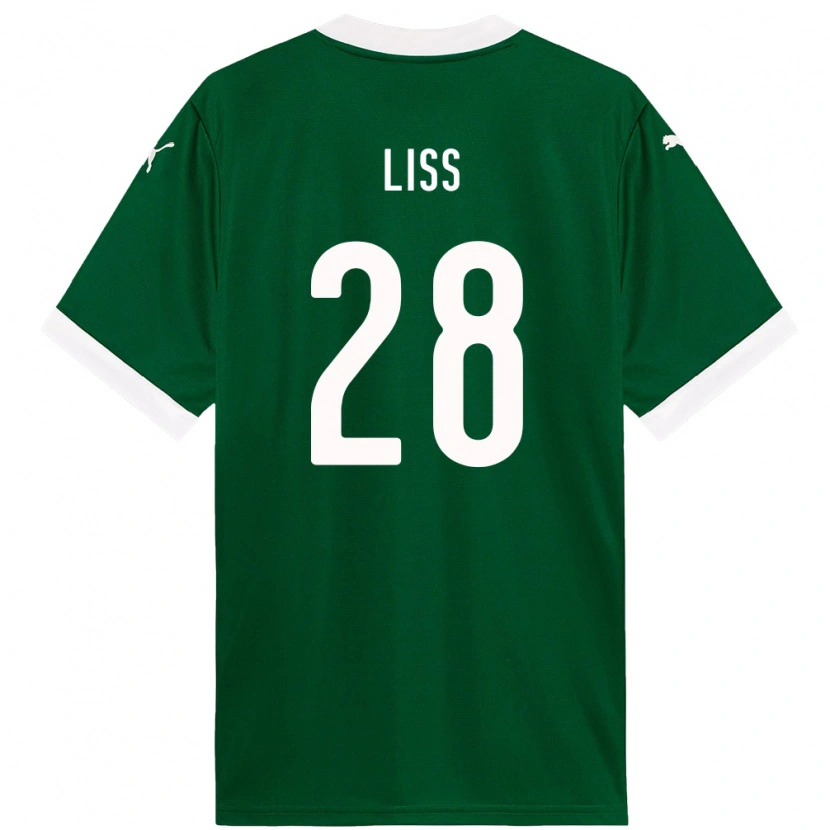 Danxen Kinder Victória Liss #28 Grün Weiß Heimtrikot Trikot 2025/26 T-Shirt Österreich