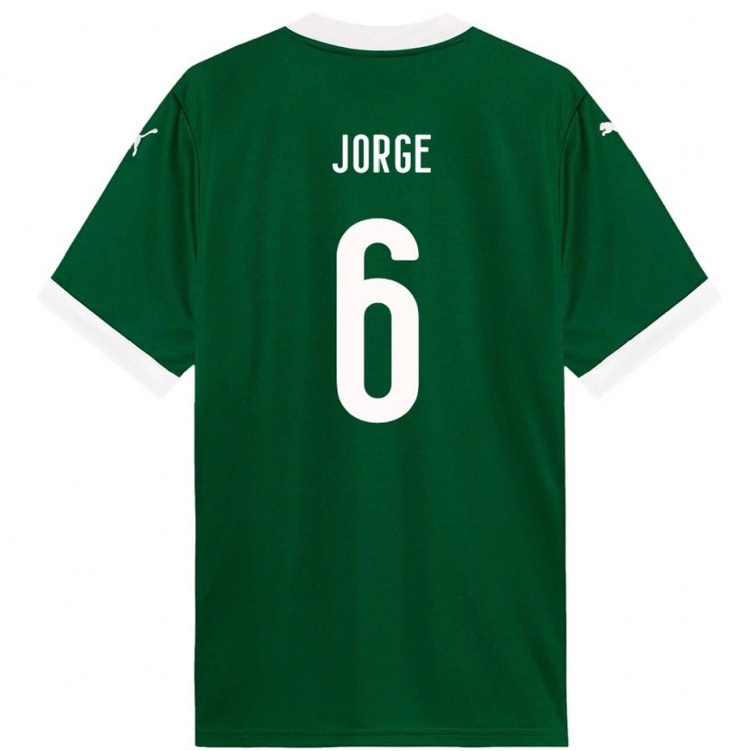 Danxen Kinder Jorge #6 Grün Weiß Heimtrikot Trikot 2025/26 T-Shirt Österreich