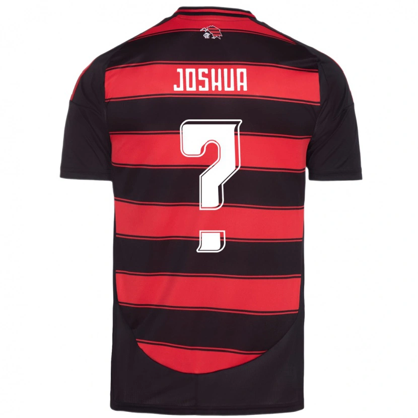 Danxen Kinder Joshua #0 Rot Schwarz Heimtrikot Trikot 2025/26 T-Shirt Österreich
