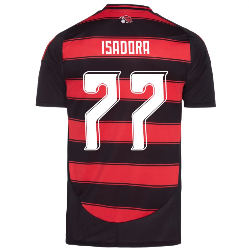 Danxen Kinder Isadora #77 Rot Schwarz Heimtrikot Trikot 2025/26 T-Shirt Österreich