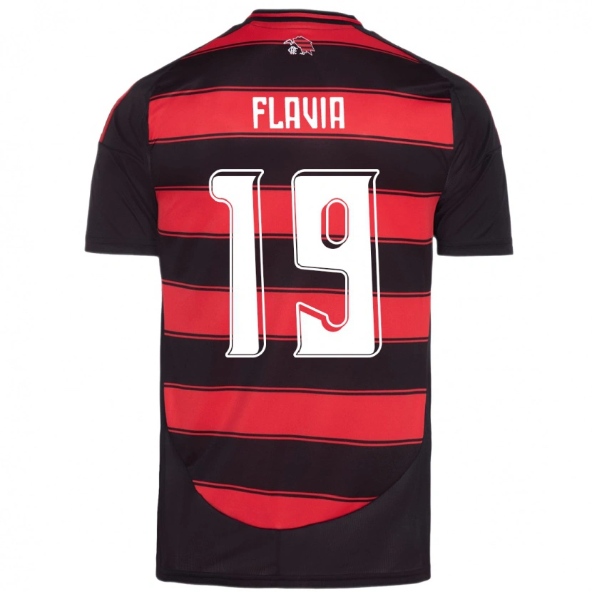 Danxen Kinder Flavia #19 Rot Schwarz Heimtrikot Trikot 2025/26 T-Shirt Österreich