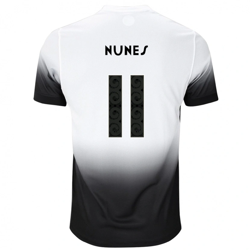 Danxen Kinder Gabi Nunes #11 Weiß Schwarz Heimtrikot Trikot 2025/26 T-Shirt Österreich
