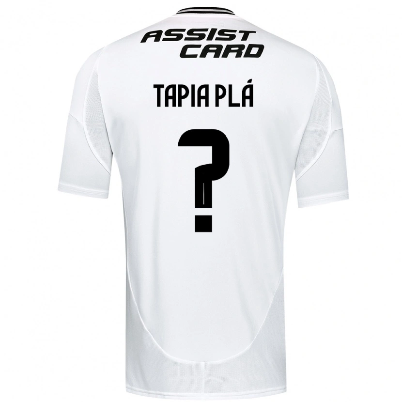 Danxen Kinder Santiago Tapia Plá #0 Schwarz Weiß Gelb Heimtrikot Trikot 2025/26 T-Shirt Österreich
