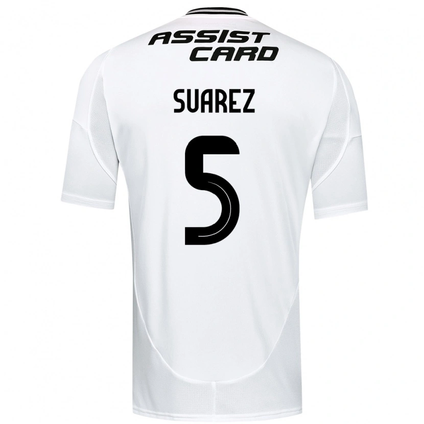 Danxen Kinder Nicolás Suarez #5 Schwarz Weiß Gelb Heimtrikot Trikot 2025/26 T-Shirt Österreich