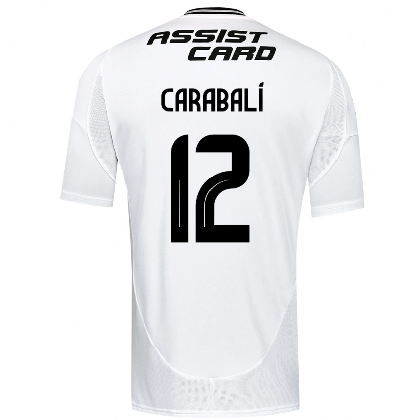 Danxen Kinder Omar Carabalí #12 Schwarz Weiß Gelb Heimtrikot Trikot 2025/26 T-Shirt Österreich