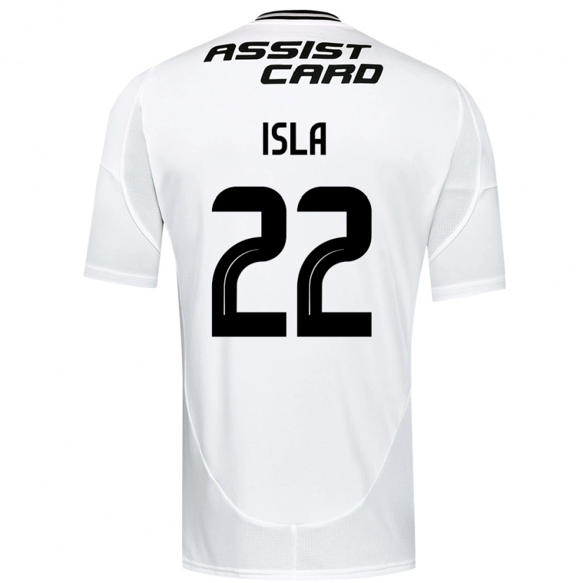 Danxen Kinder Mauricio Isla #22 Schwarz Weiß Gelb Heimtrikot Trikot 2025/26 T-Shirt Österreich