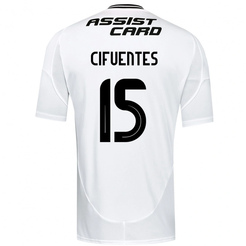 Danxen Kinder Anaís Cifuentes #15 Schwarz Weiß Gelb Heimtrikot Trikot 2025/26 T-Shirt Österreich