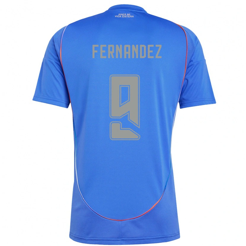 Danxen Kinder Leandro Fernández #9 Himmelblau Heimtrikot Trikot 2025/26 T-Shirt Österreich