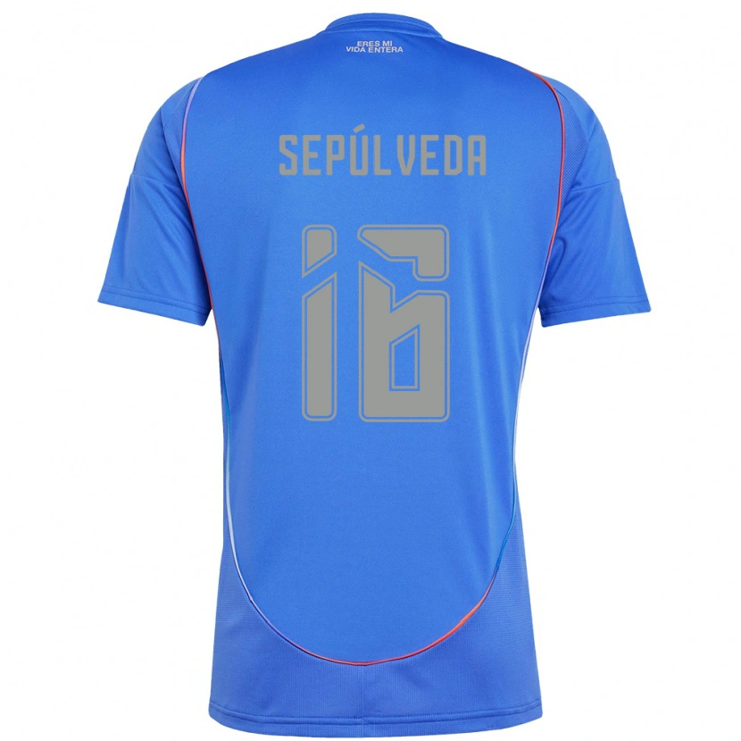 Danxen Kinder Matías Sepúlveda #16 Himmelblau Heimtrikot Trikot 2025/26 T-Shirt Österreich