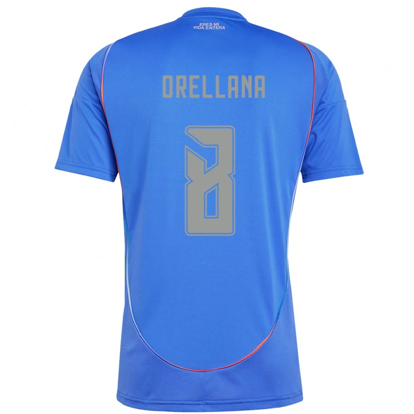 Danxen Kinder Denisse Orellana #8 Himmelblau Heimtrikot Trikot 2025/26 T-Shirt Österreich