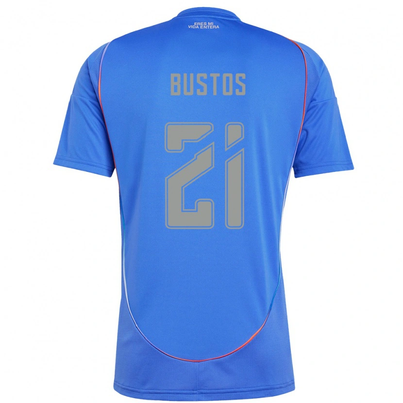 Danxen Kinder Melissa Bustos #21 Himmelblau Heimtrikot Trikot 2025/26 T-Shirt Österreich
