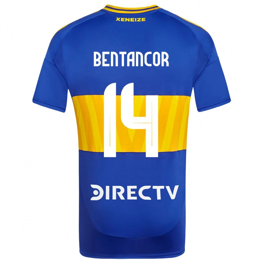 Danxen Kinder Thomás Bentancor #14 Königsblau Gelb Heimtrikot Trikot 2025/26 T-Shirt Österreich