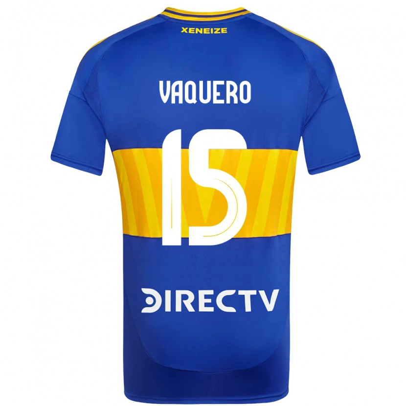 Danxen Kinder Ivan Vaquero #15 Königsblau Gelb Heimtrikot Trikot 2025/26 T-Shirt Österreich